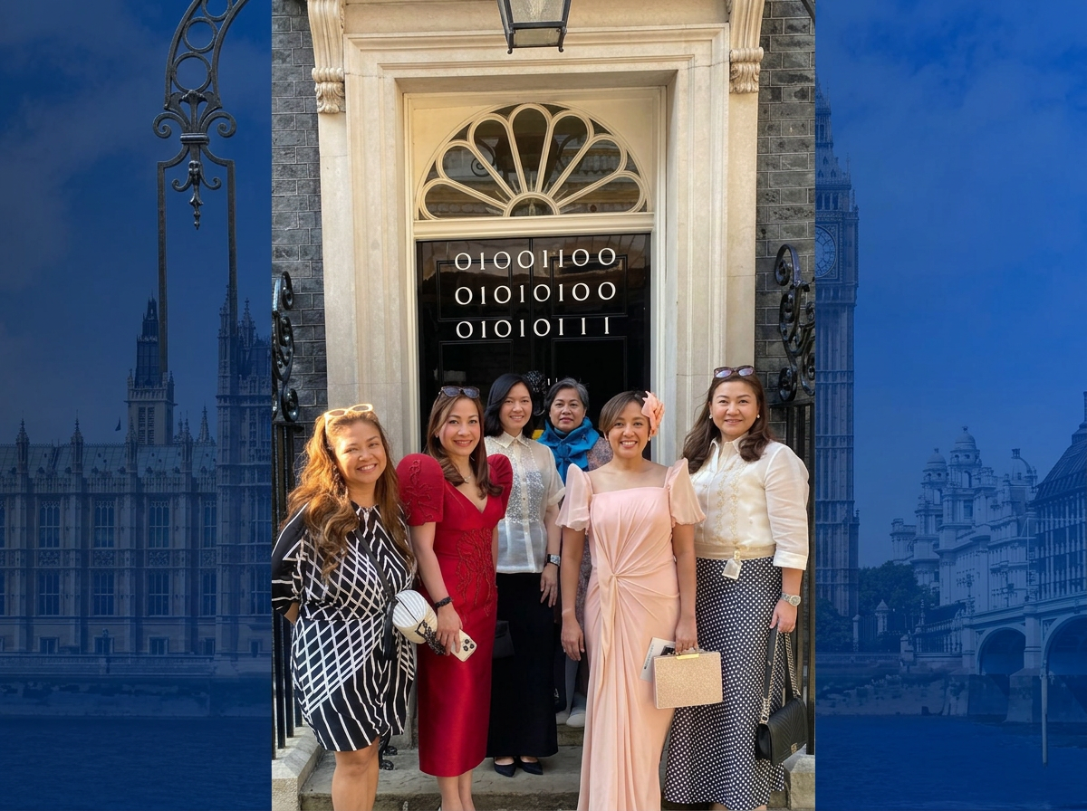 Philippine technology leaders gathered at 10 Downing Street during London Tech Week